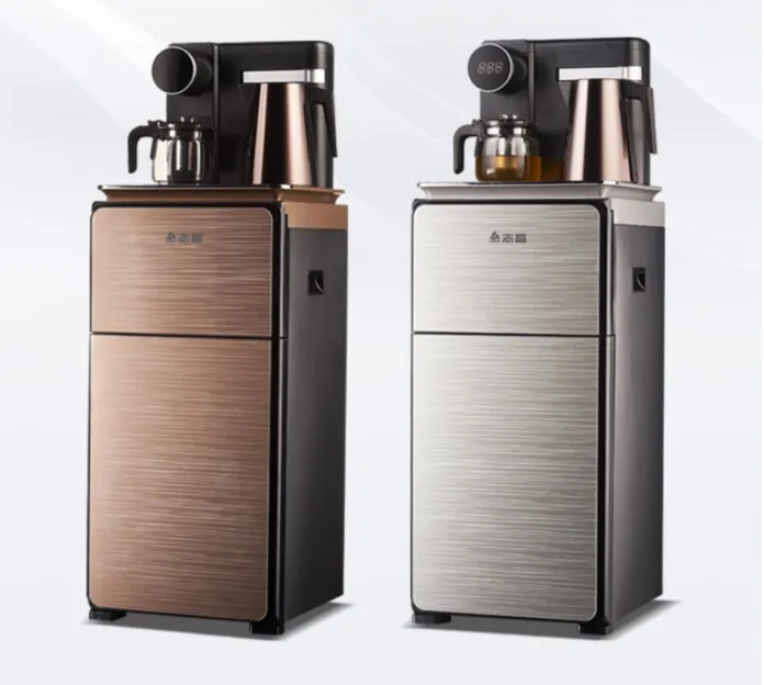 LED screen hot and cold water dispenser / coffee tea bar
