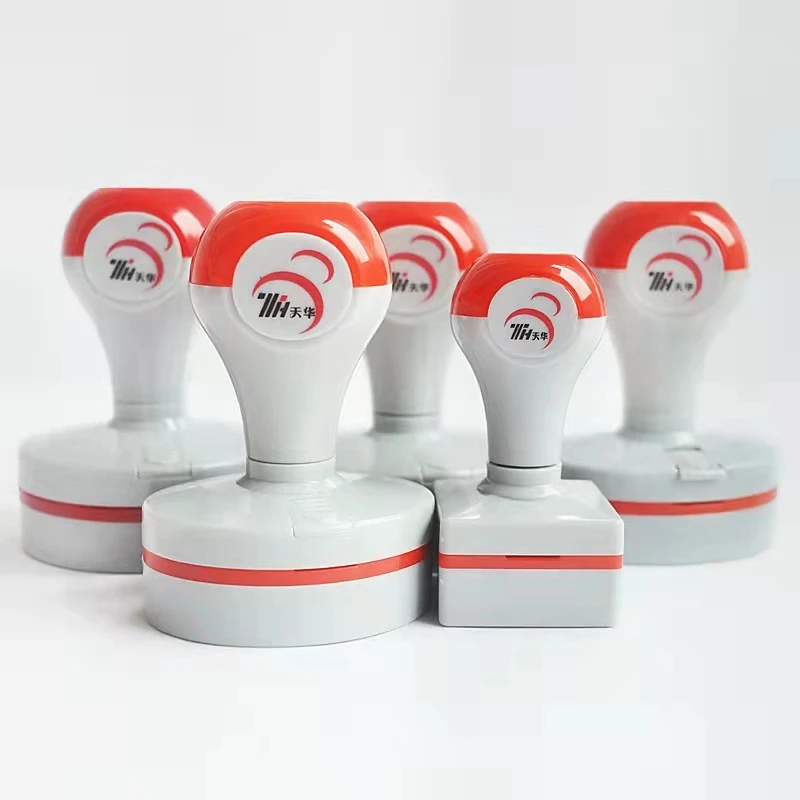 red stamp with 4mm and foam  TH flash stamp /photosensitive stamp