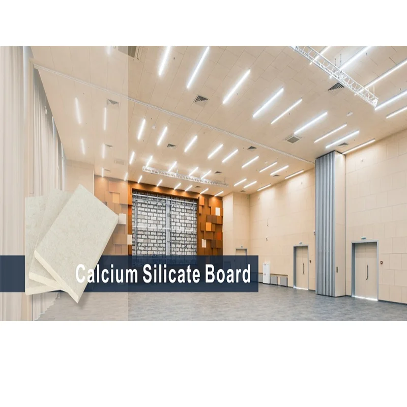 Non-asbestos A1 class Fire Resistant  Low Density  Partition Wall Calcium Silicate Board
