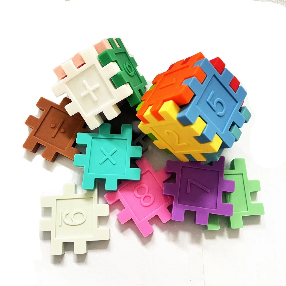 Бесплатные силиконовые детские игрушки с цифрами