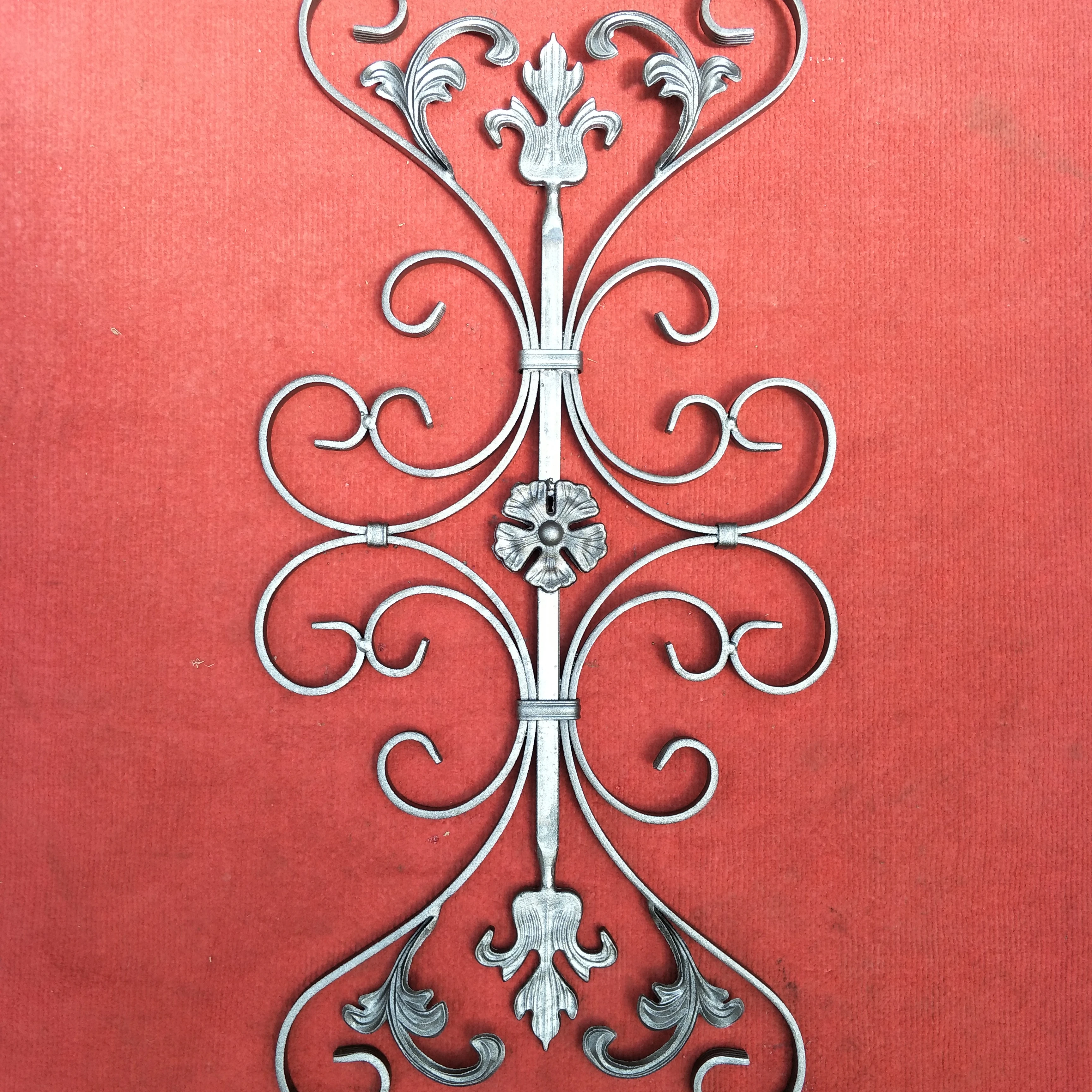 Wrought Iron Decorate Rosette Panels For Window railing Or fence Gate decoration Ornament