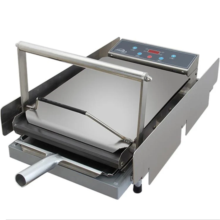 Small Automatic Double-Layer Burger Bun Machine /Hamburger Heating Making Stove