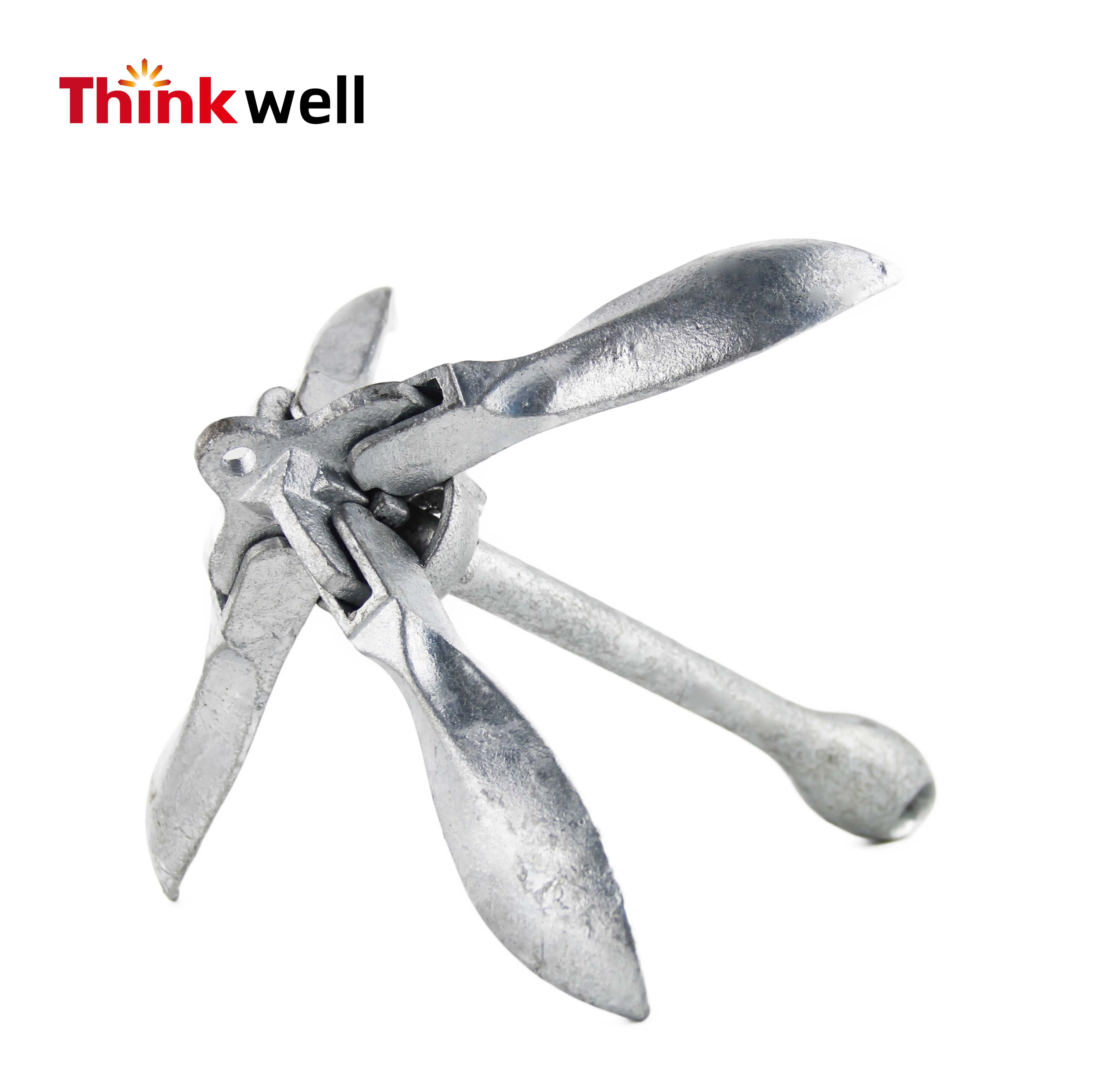 Chinese Factory Casting Galvanized Folding Boat Anchor