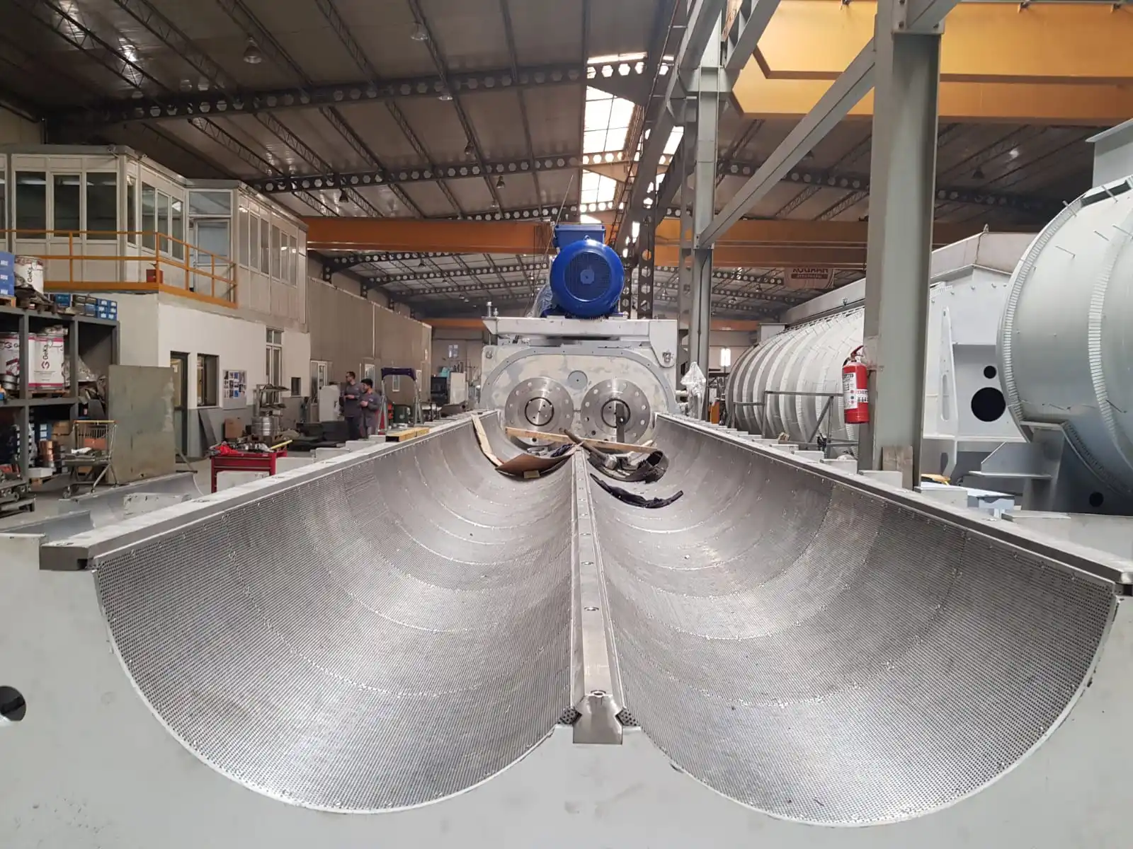 Paper Pulper and sugar filter stainless steel perforated plate  for double screw press