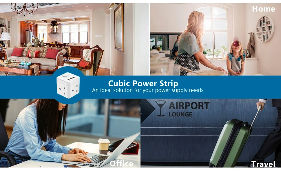 cubic power strip