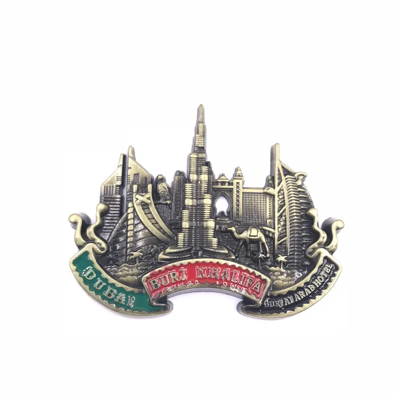 tourist souvenir strong magnets metal magnetic refrigerator sticker fridge magnet for decoration