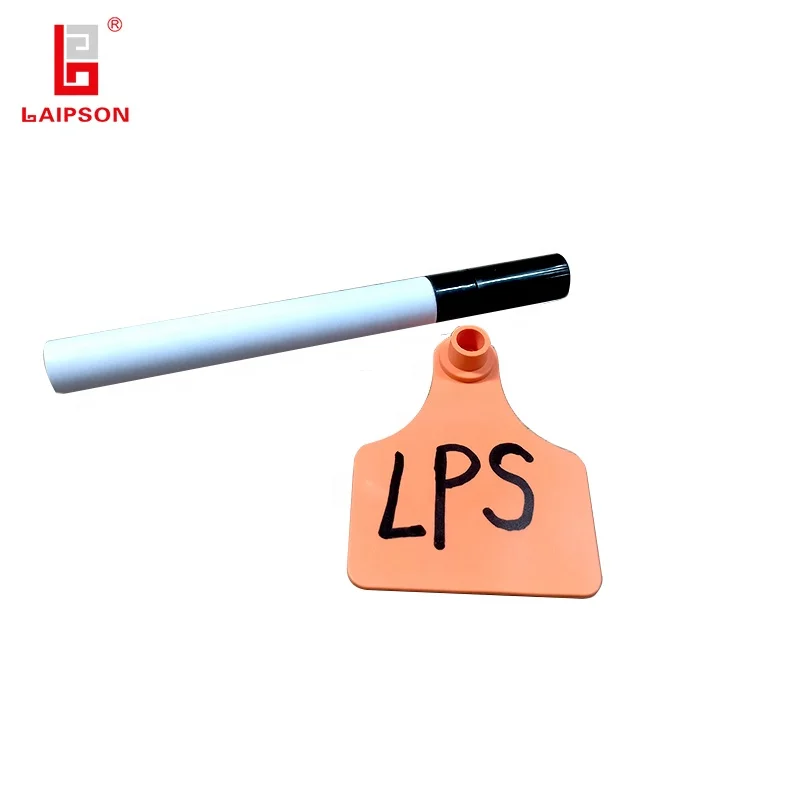 Animal ear tag marker pen with Good water resistance for livestock identification