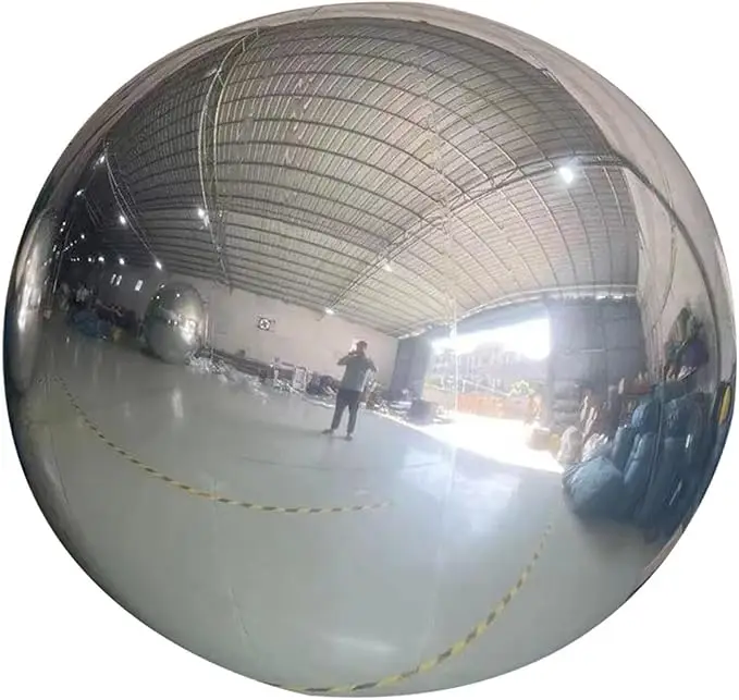 Inflatable Mirror Ball  Big Shiny Balls Airtight Giant Balloon For Events and party and Wedding Decoration