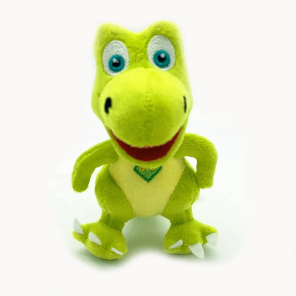 Promotional CE Plush green dragon animal toy soft dinosaur cute stuffed zoo toy small plush dragons