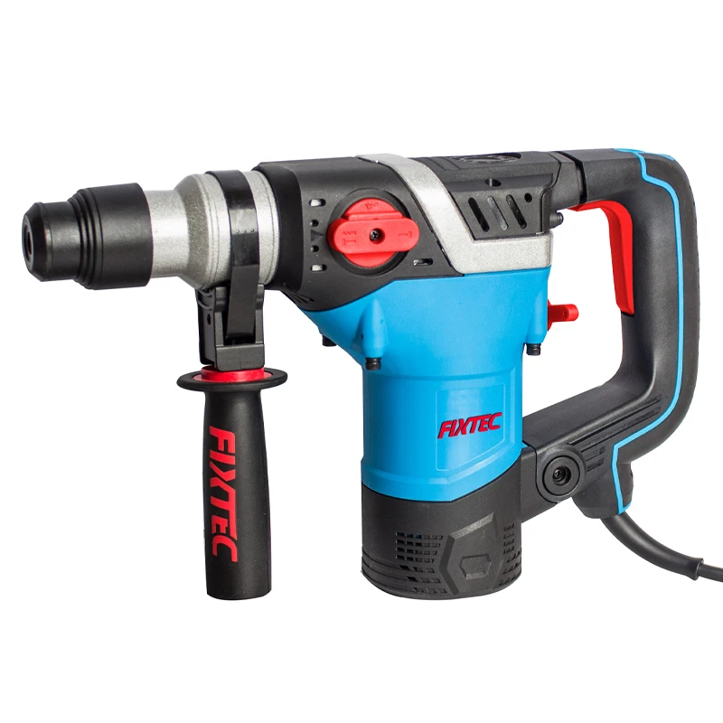 FIXTEC Good Quality Power Tools 1250W 40mm Rotary Hammer Drill Machine Electric With BMC