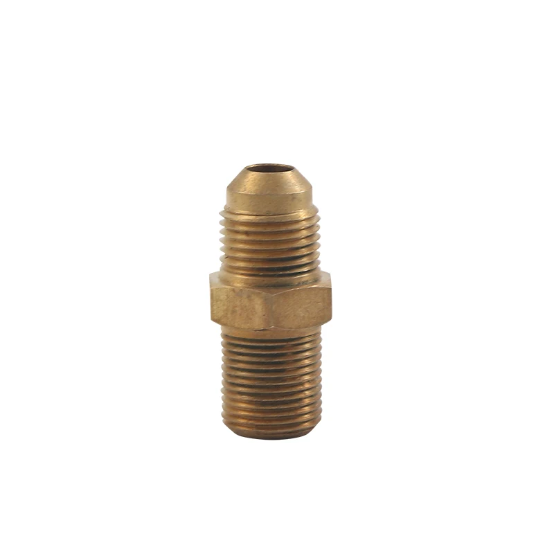 Brass hose barb connector air nipple fitting