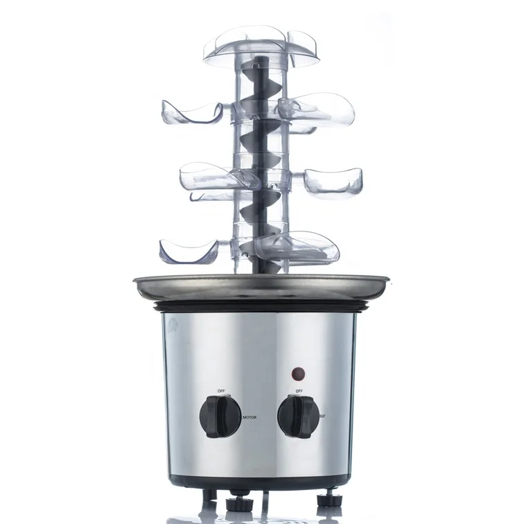 Высококачественный пластиковый фонтан для шоколада с сертификатом CE LFGB ROHS