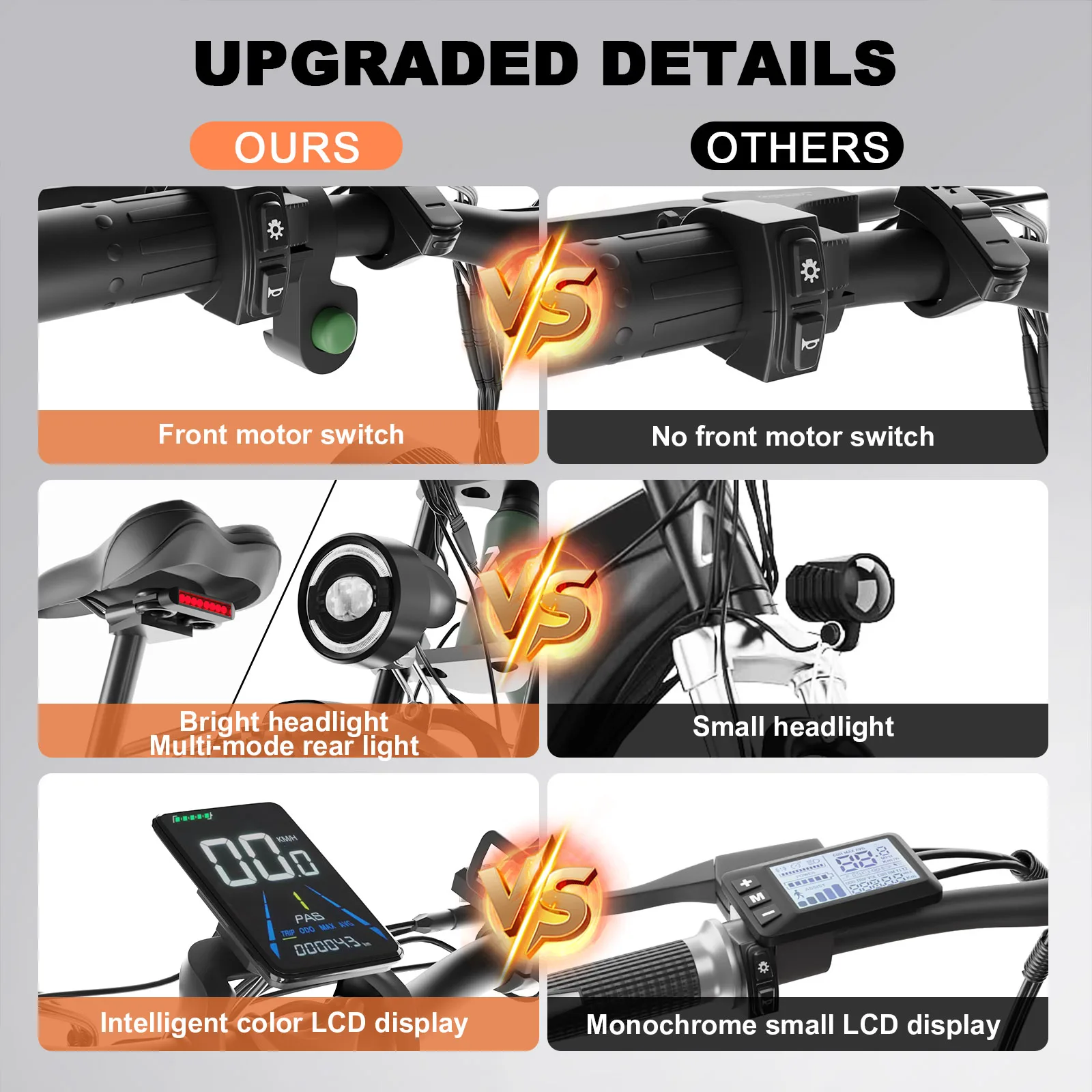 EU USA Warehouse Ready Stock Dual Motor Electric Bike 2000w 26inch Fat Tire E-bike Urban Electric Bicycle 56km/h Adult Fatbike