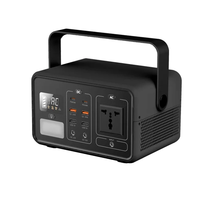 200W Solar-Powered Portable Power Bank for Outdoor Energy Storage and Mobile Backup Power