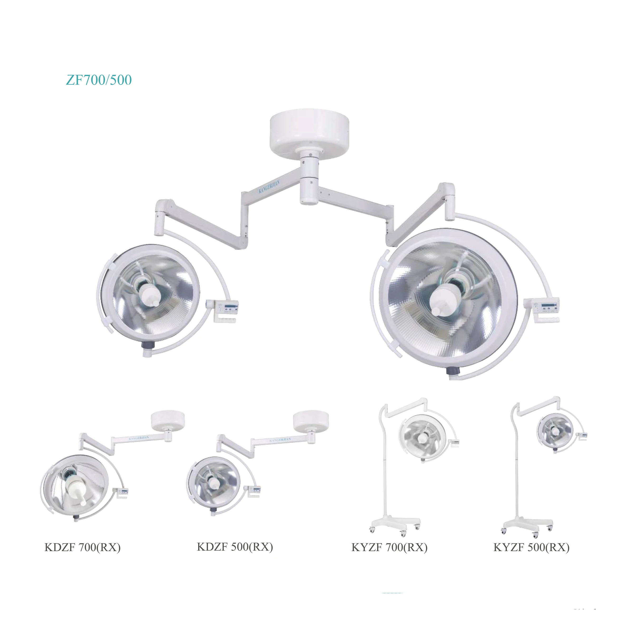 
YHZF700/500(RX) LED operation lamp shadowless lamp surgical lamp for hospital use 
