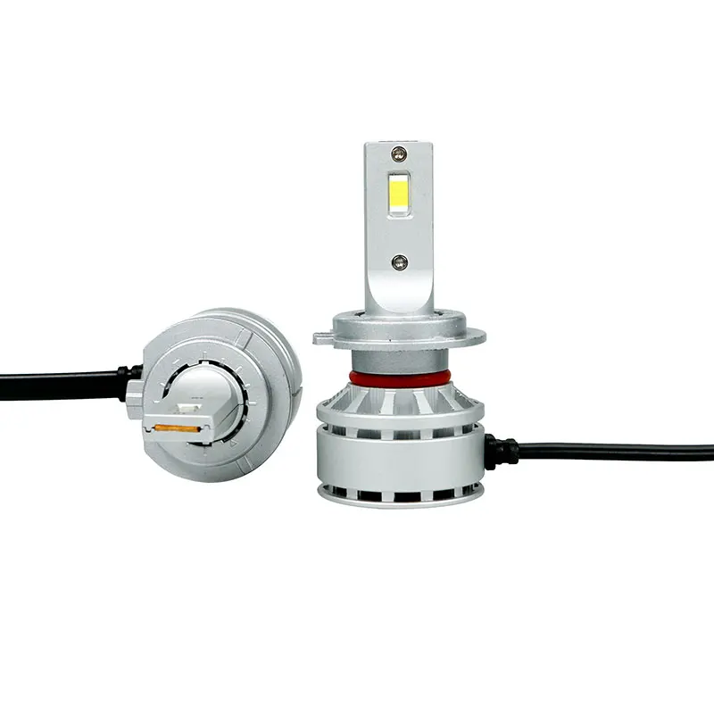 Top Brands Supplier best led headlight 9-32V 35W 3570 CSP chips  M9L  Polarity Free Automotive Headlight