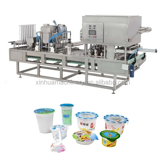 yogurt cups packing equipment