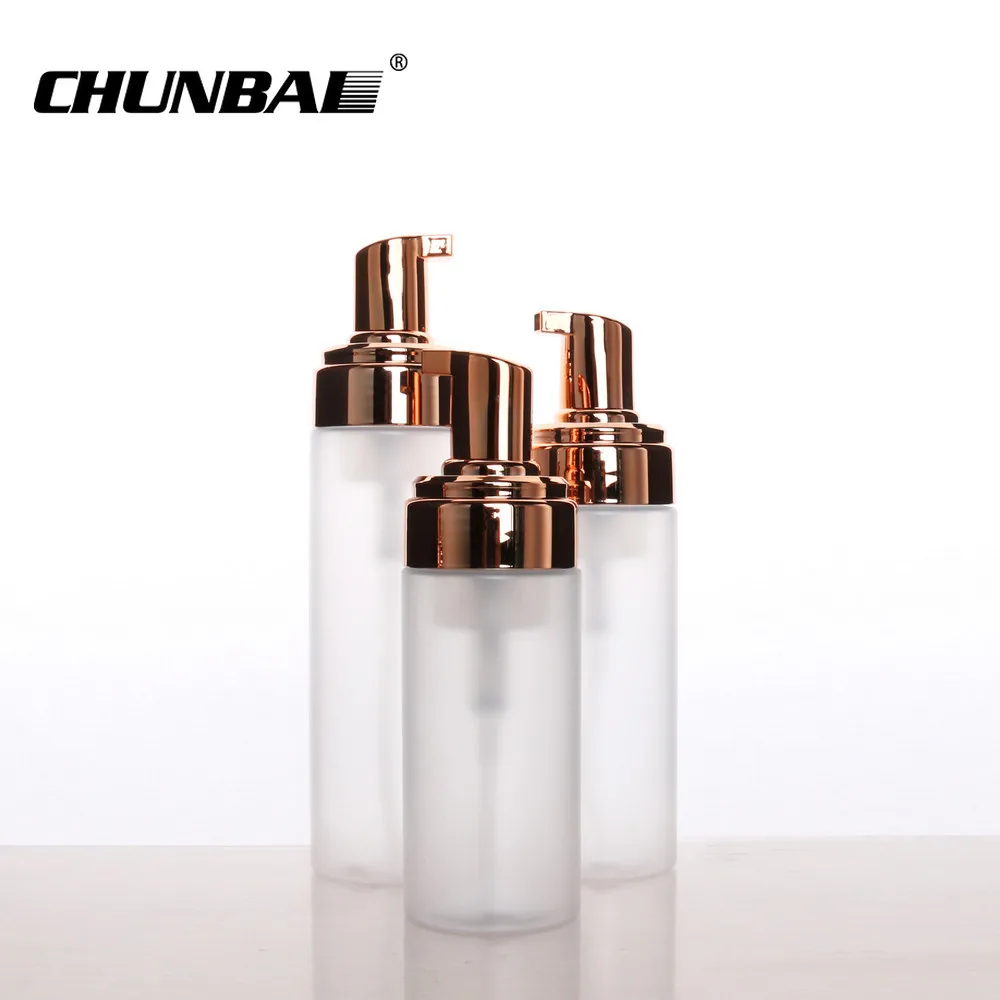 Best Selling Eco Friendly Modern 30 Ml 60ml 150 Ml 200ml 250ml Foaming Mousse Bottle Pet Hdpe Silver Foam Pump Bottle