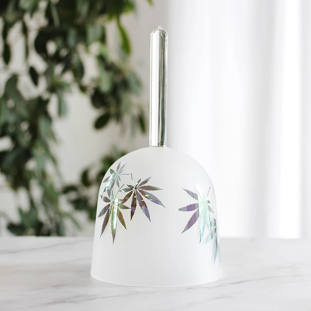 BEST Hand-Held crystal singing bowl  with  suede mallet Sound Healing 432 HZ 440 HZ 3' - 9' C D E F G A B Note Chakra energy