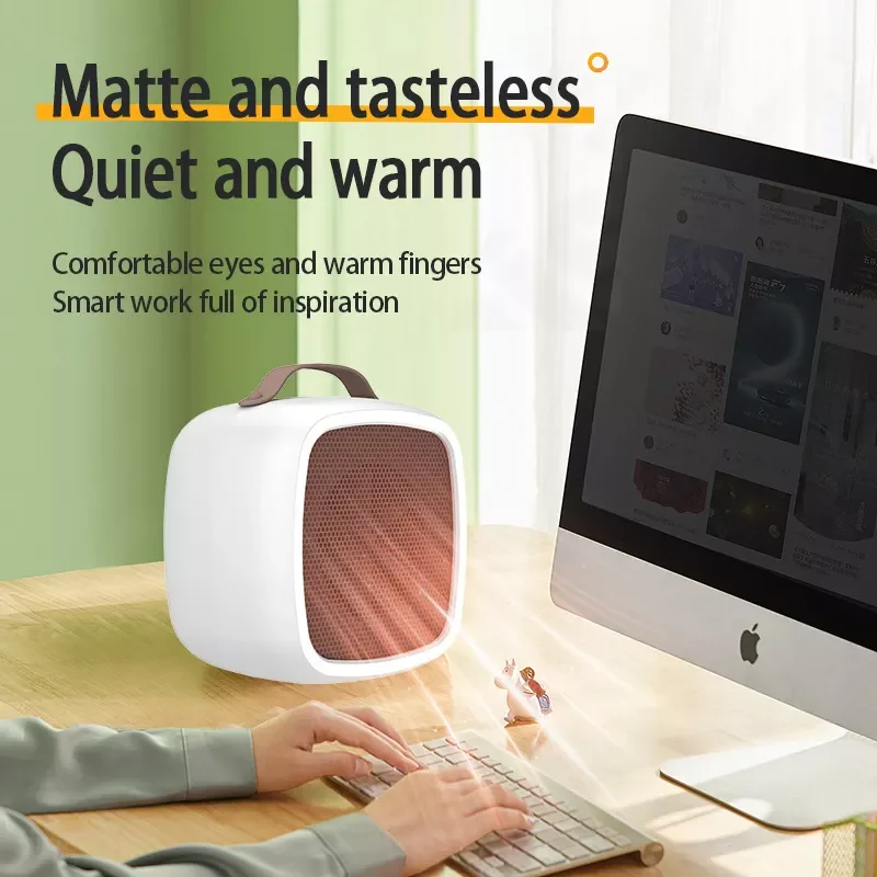 Small personal portable heater fan electric heaters for winter desk