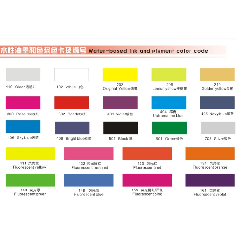 Быстрая доставка, высококачественные чернила на водной основе для трафаретной печати