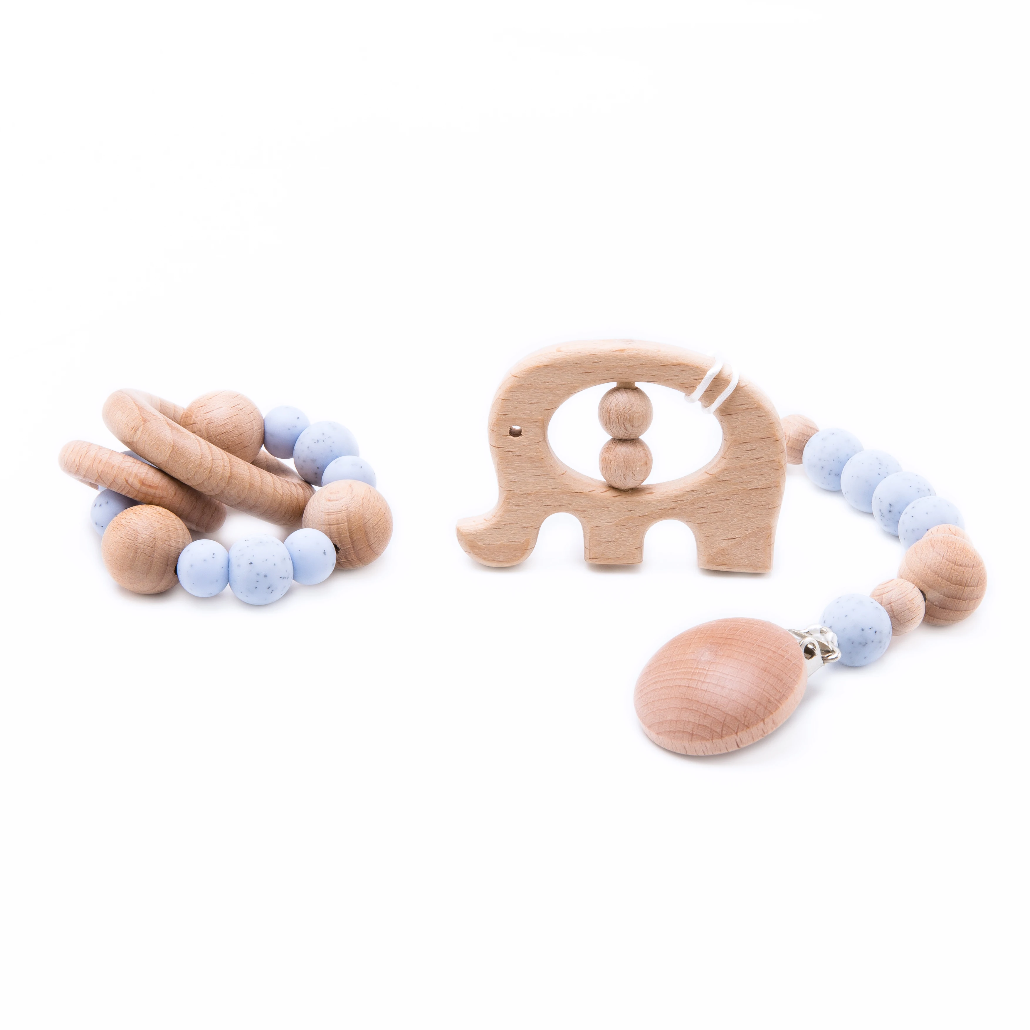 Custom Logo food grade bowknot Teething Dummy Clip Silicone Baby Pacifier Clip