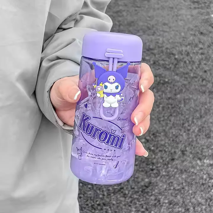 2024 Water Cups Classic Style Water Bottle Plastic Cartoon Pattern My Melody Summer Water Cup