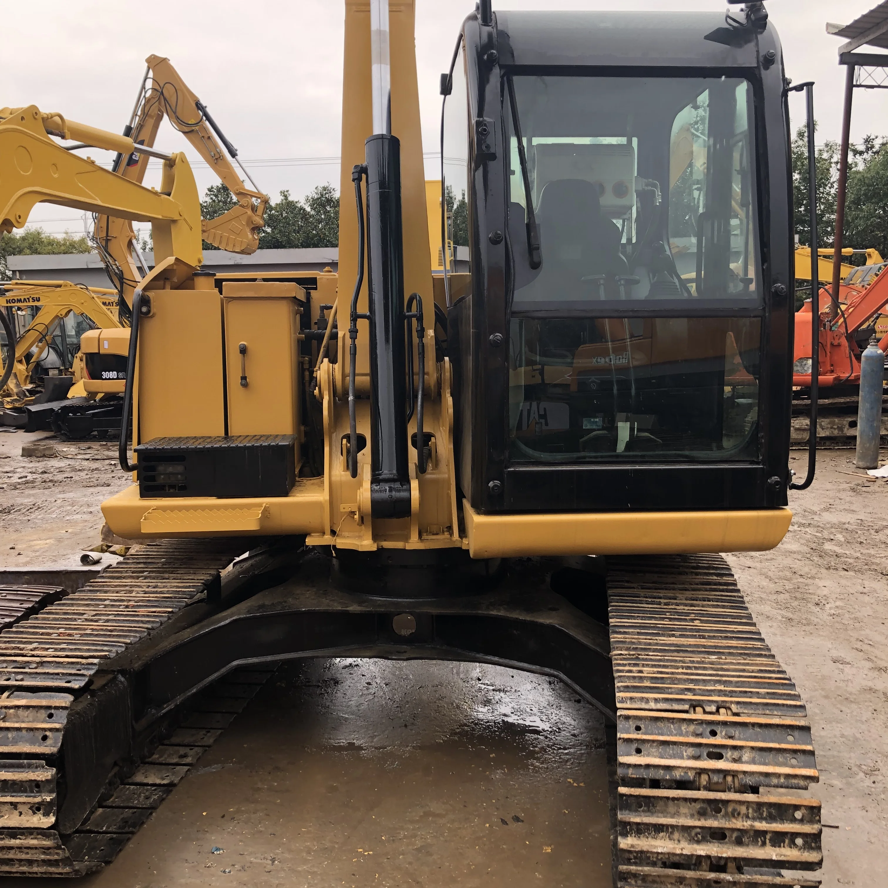 Japan б/у CAT 308E2 313C 312B 0.31 м3 гидравлический гусеничный экскаватор с меньшим количеством часов дешевая продажа для работы по копанию