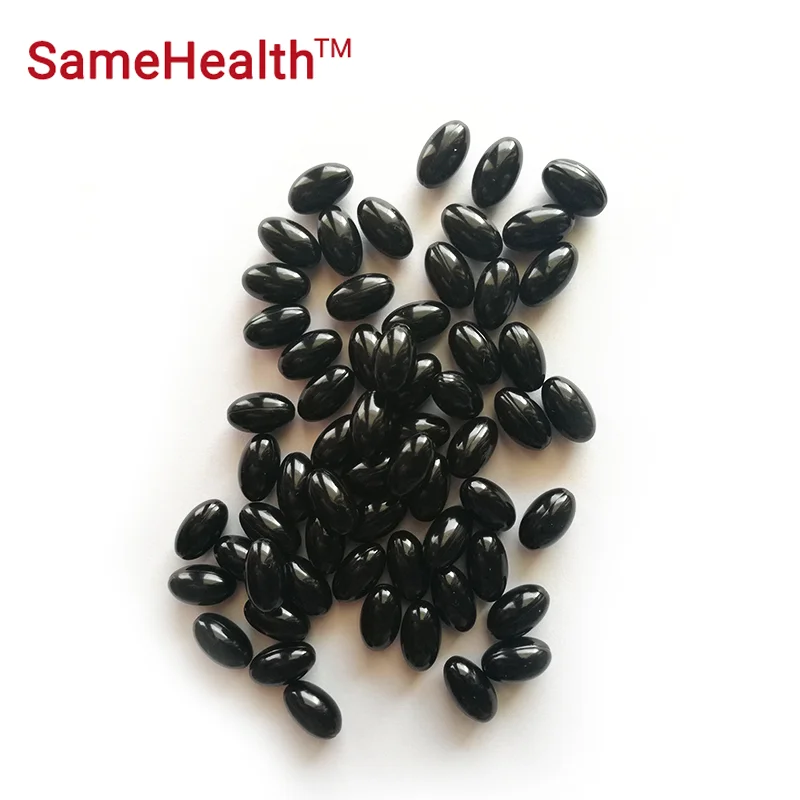 Добавка для повышения иммунитета, органическое черное масло семян кумина, нигерила посевная, 500 мг, поставщик капсул Softgel