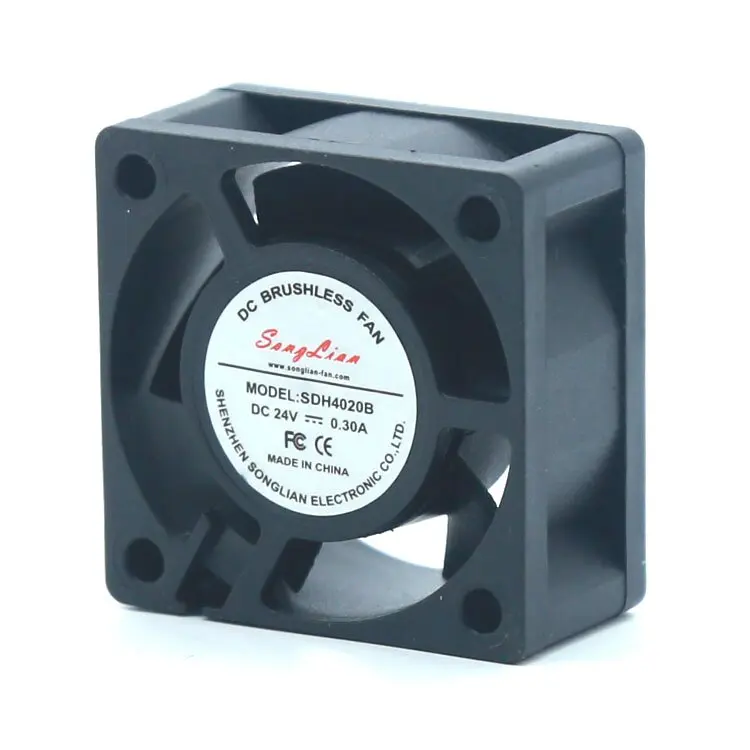 High quality New Product 40*40*20mm Ball bearing Thermal Plastic DC axial cooling fan