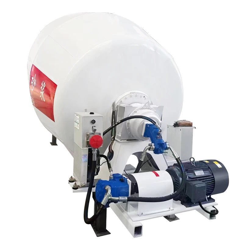 Electric Mortar Mixing Agitator Tank Mobile Concrete Mixer Truck Tank Body Cement Mixing Bucket