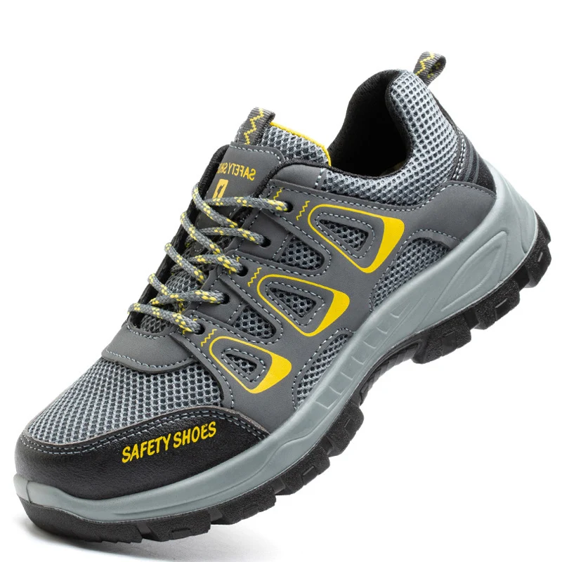 Cheap price Workshop Factory labor protective safety footwear Men Women breathable work safety shoes lightweight OEM work shoes
