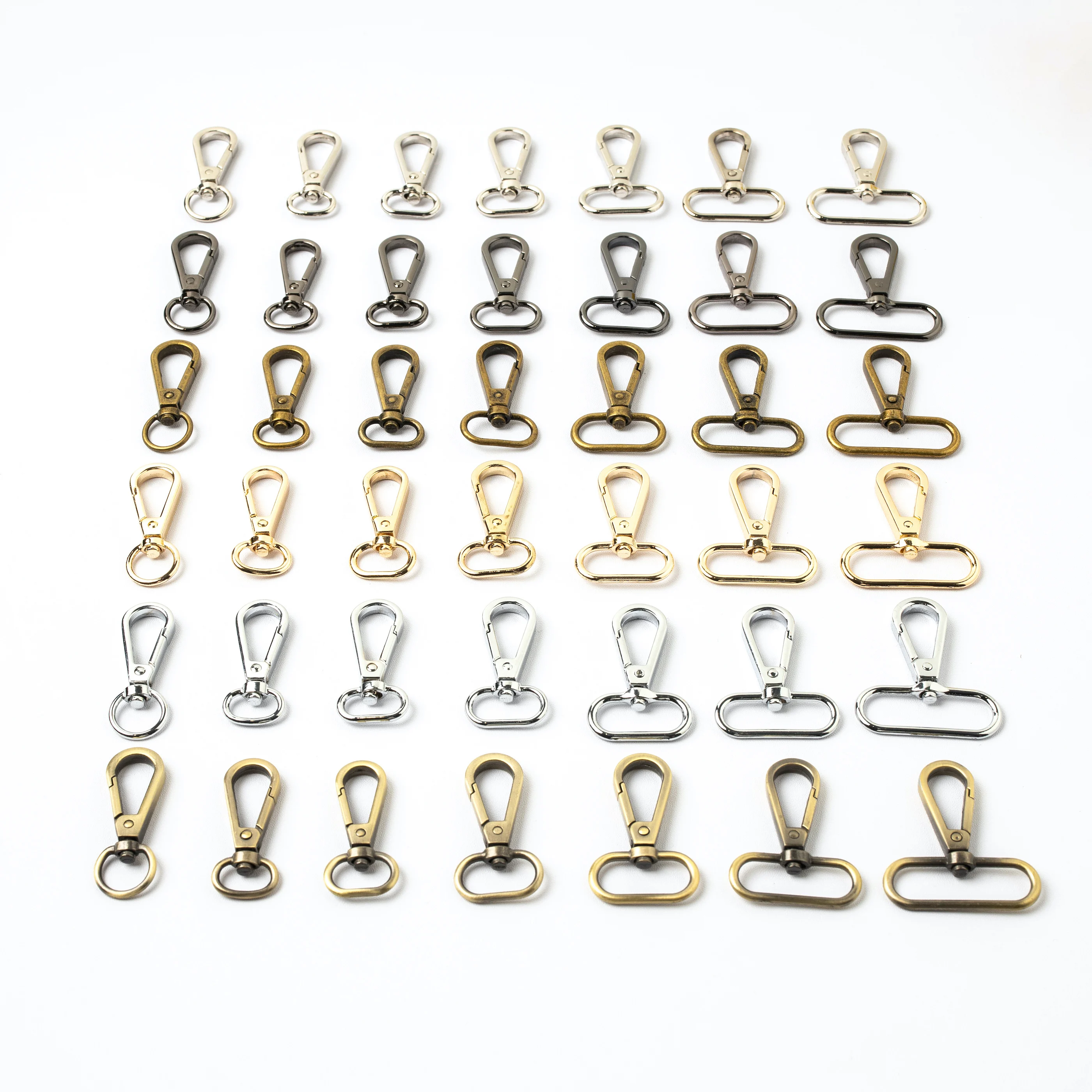 
Metal fashion high quality gunmetal swivel small trigger snap hook for bag 