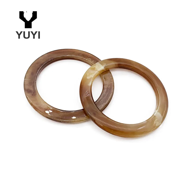 decorative rectangular round  buckle  resin  buckle