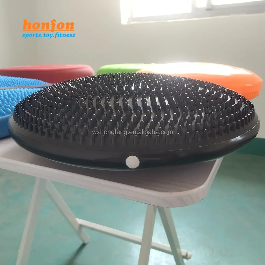 Inflatable Air Massage Balance Seat Cushion Fitness Exercise Disc for Sport Training