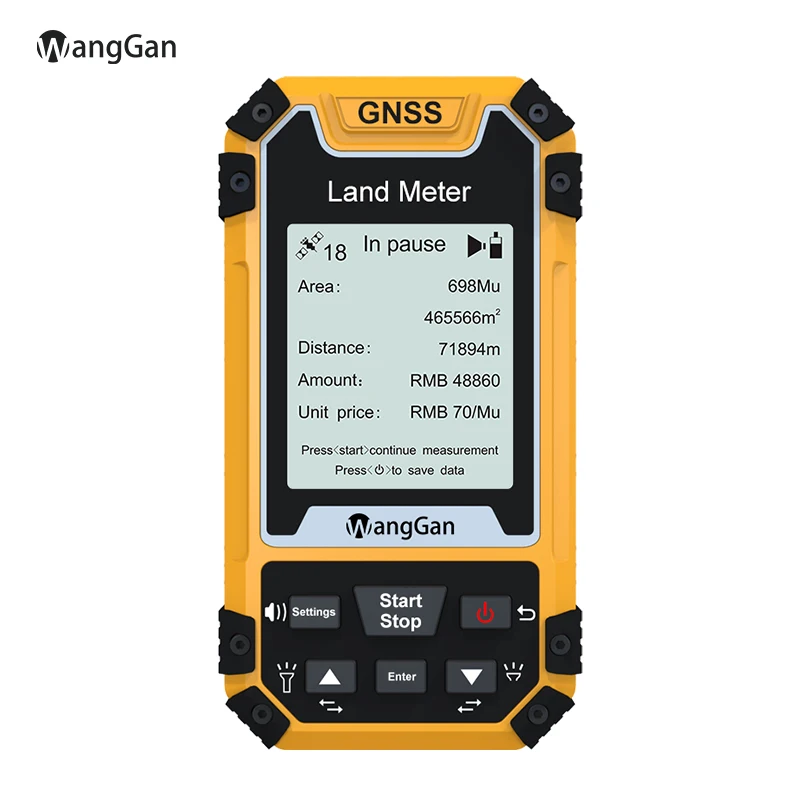 2022  New Arrivals WangGan S1 Electronic portable Handheld GPS land meter area measurement device instrument test instruments