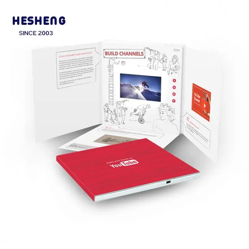 Factory Direct Sales Factory Manufacturer 4.3 Inch Lcd Video Brochure Card Module