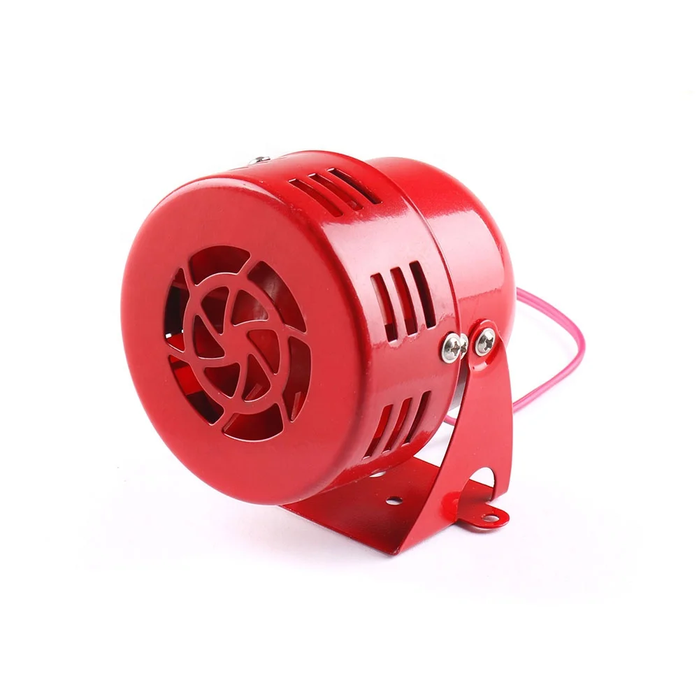 12V 105dB Sound Alarm Loud Fire Security Rescue Car Electric Air Raid Siren Horn For Car Truck Motorcycle Bicycle