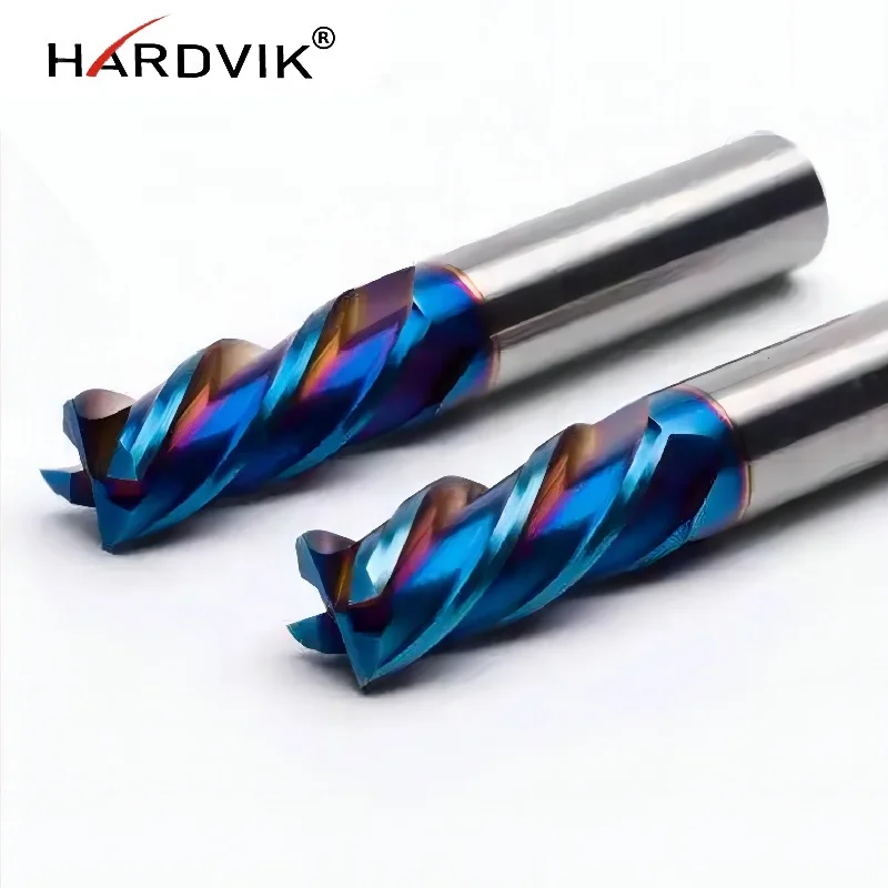 HARDVIK V9 D8x60 HRC65 фрезы с плоским концом по индивидуальному заказу из карбида вольфрама станки ЧПУ для стали