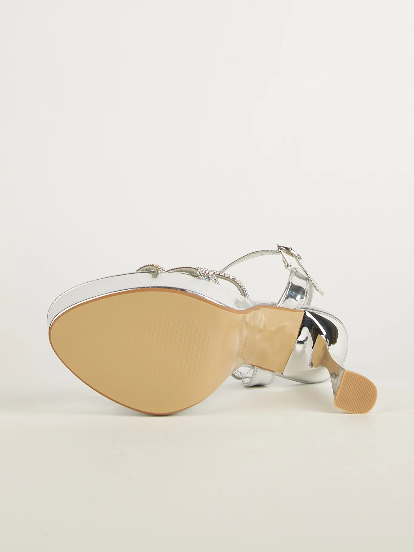 Rhinestone Sandals for Women 24 New Summer Outfit Platform Thick Bottom Thick Heel High Heels