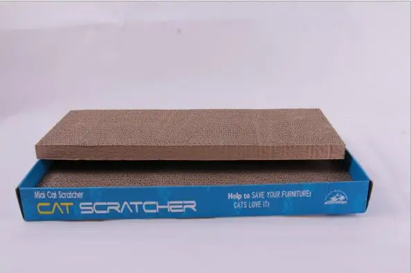 Pet scratch corrugated cardboard cat scratcher scratching board catnip cat cardboard scratch