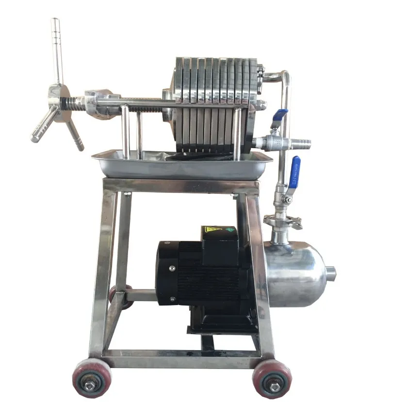 
Small fruit juice filter machine 
