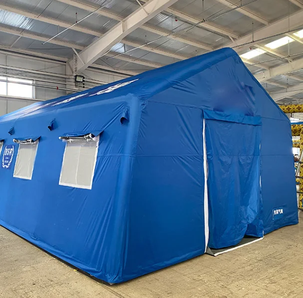 3 4 Outdoor Inflatable Air Tent Heavy Duty Wind Resistant Camping Tent 4 Person Inflatable Tents for Emergency