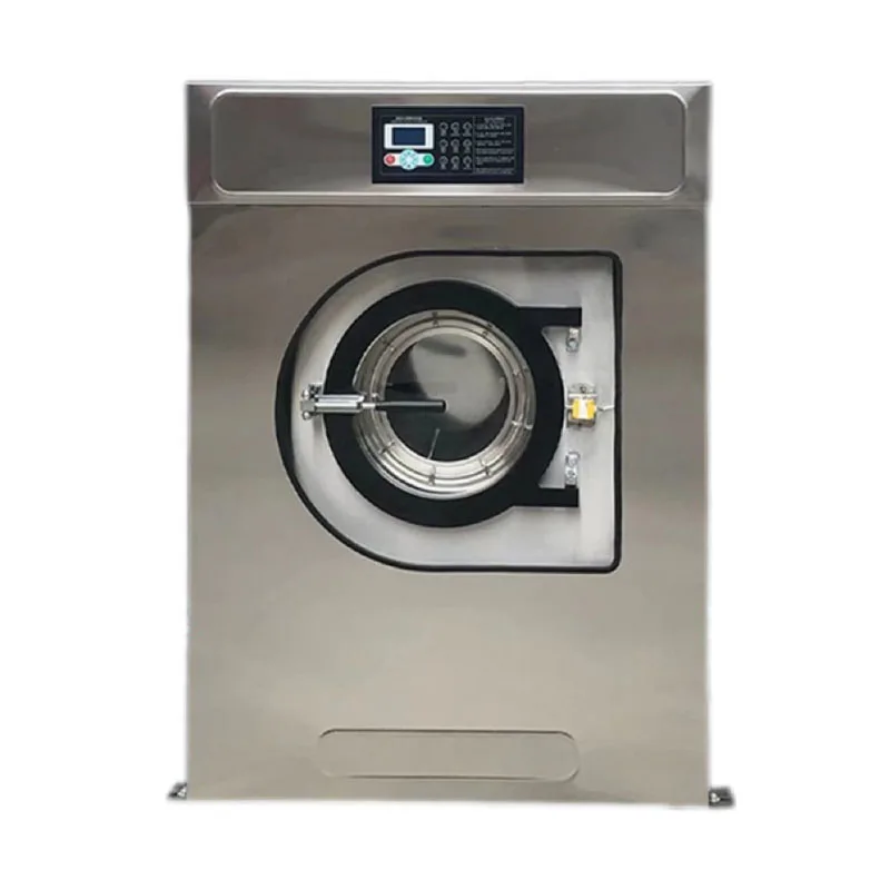 Industrial washing machine with dryer and ironing suspension type industrial washing machine and dryer with good performance