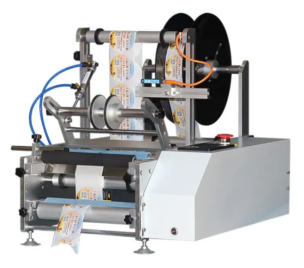 Hot Selling Semi-automatic Labeling Machine Self-adhesive Labeling Machine Automatic Wine Bottle Labeling Machine