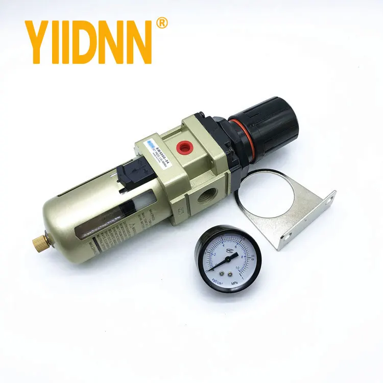 SMC type Air Regulator Oil Water Separator Filter Pneumatic Regulator AW4000-04 G1/2'