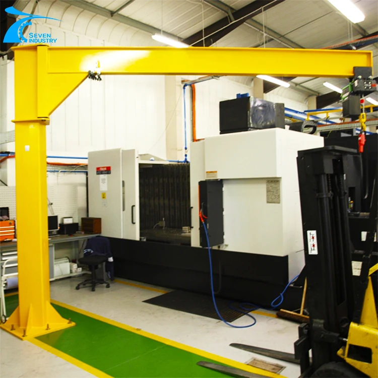  plant lift equipment column mounted 500kg- 3 ton jib crane for