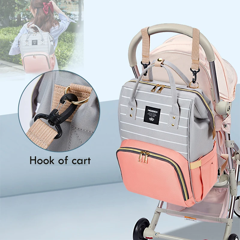 Ladies Shoulder Backpacks Large Capacity Mommy Baby Nursing Bags maternity nappy baby diaper bag for mother