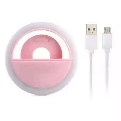 Hot selling Portable 3.2 Inch Makeup Beauty Small Ring Light Led Lamp Mini  Phone Selfie Fill LED Light
