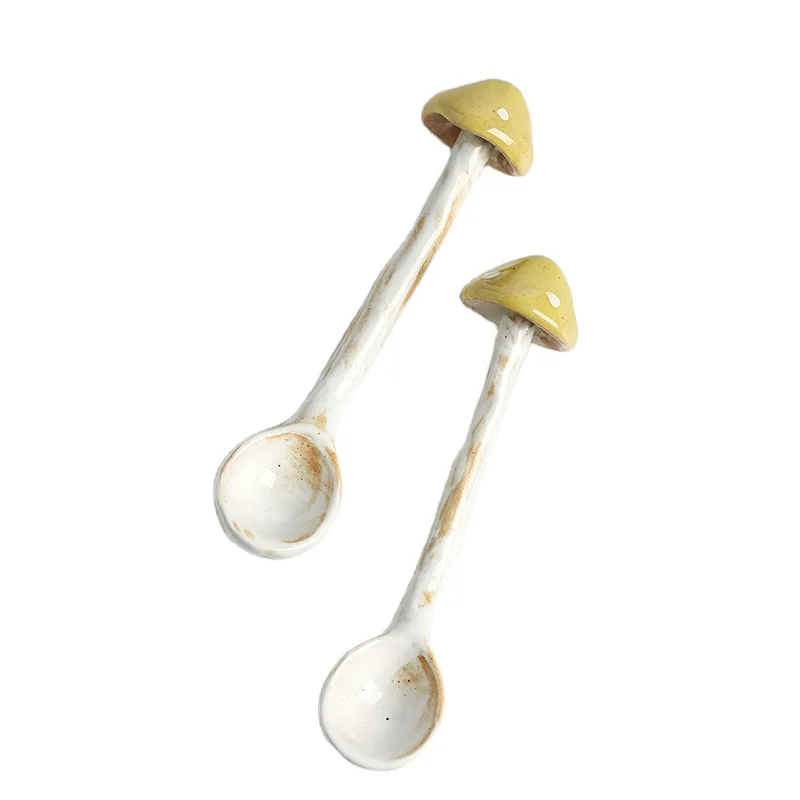 Spring Mushroom Spoons Dinnerware Lovely Easter Kitchenware